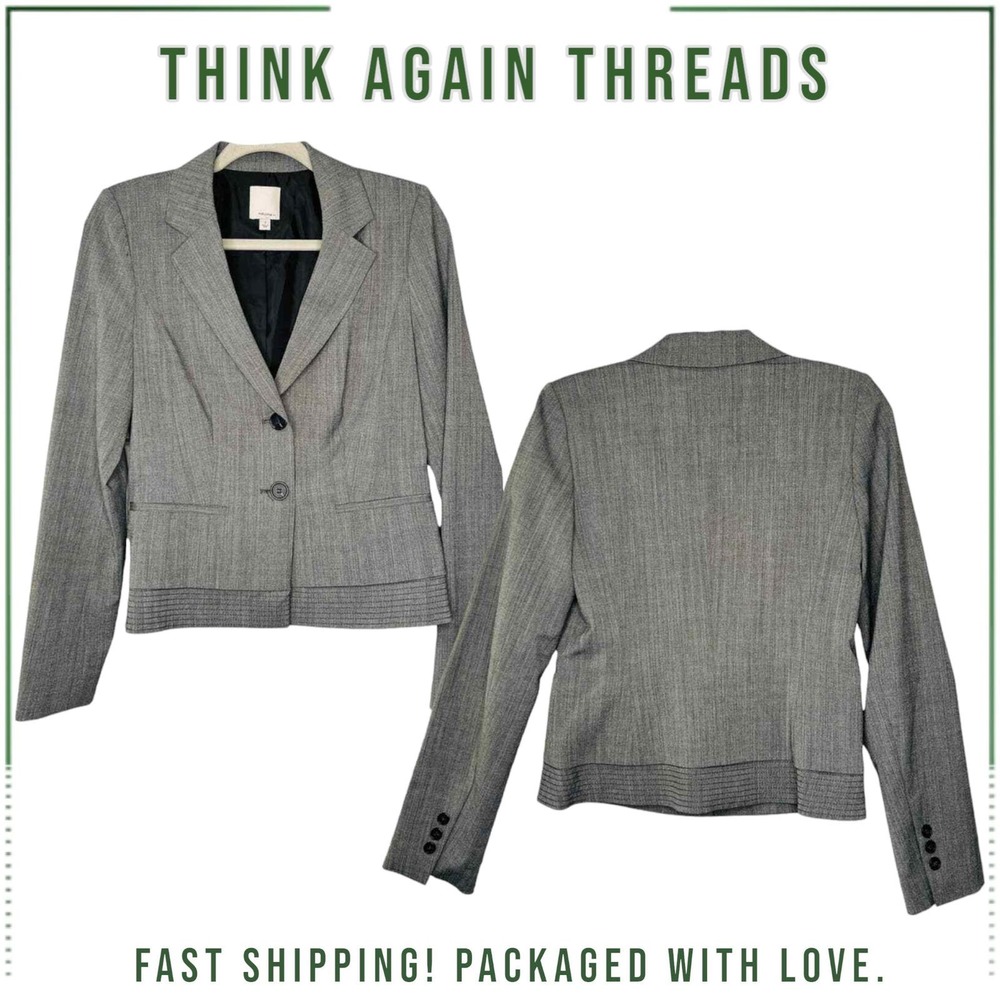 Halogen Single Breasted Notch Lapel Lined Profess… - image 1